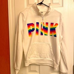 VS Pink pride fleece Medium